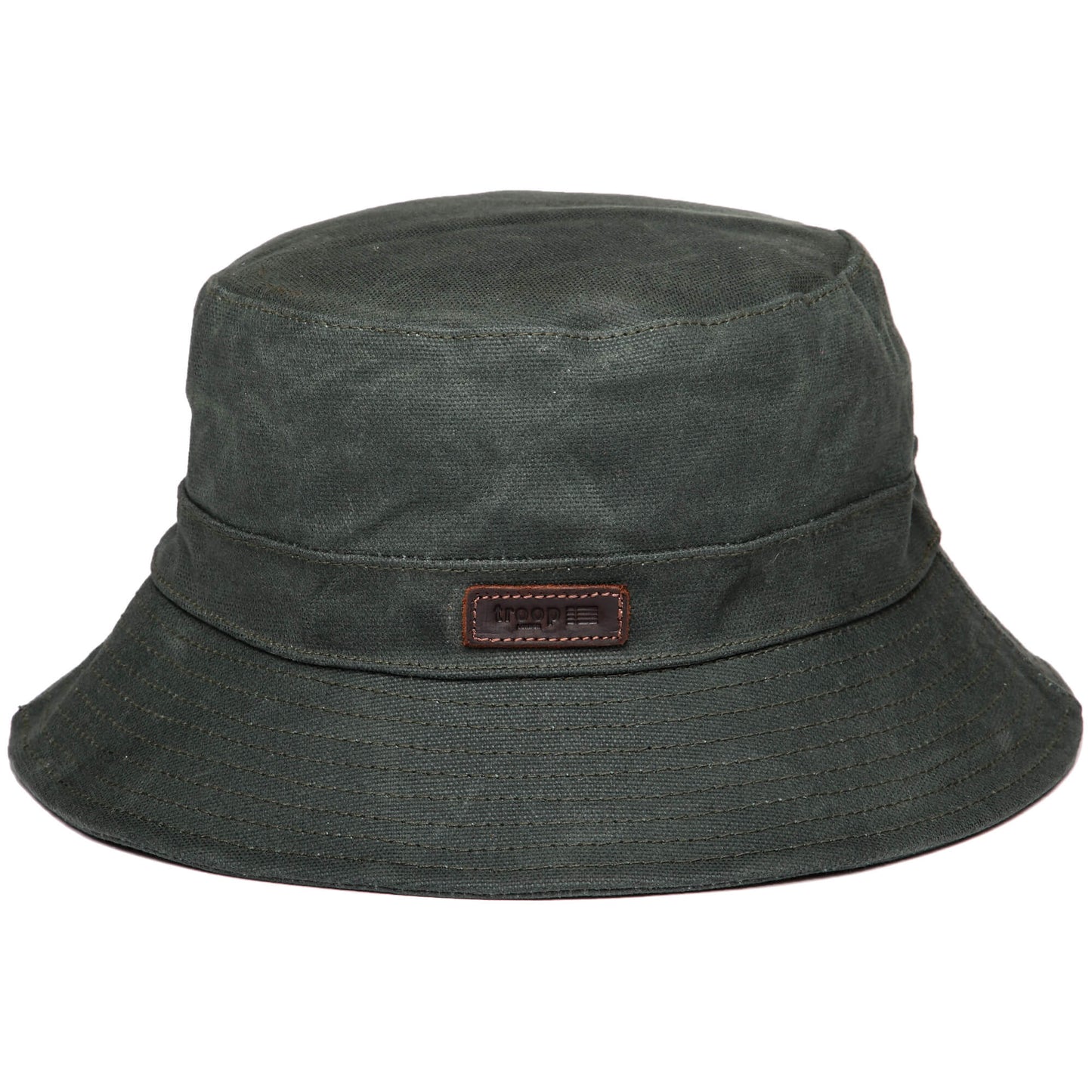 Troop London Waxed Canvas Fisherman Hat