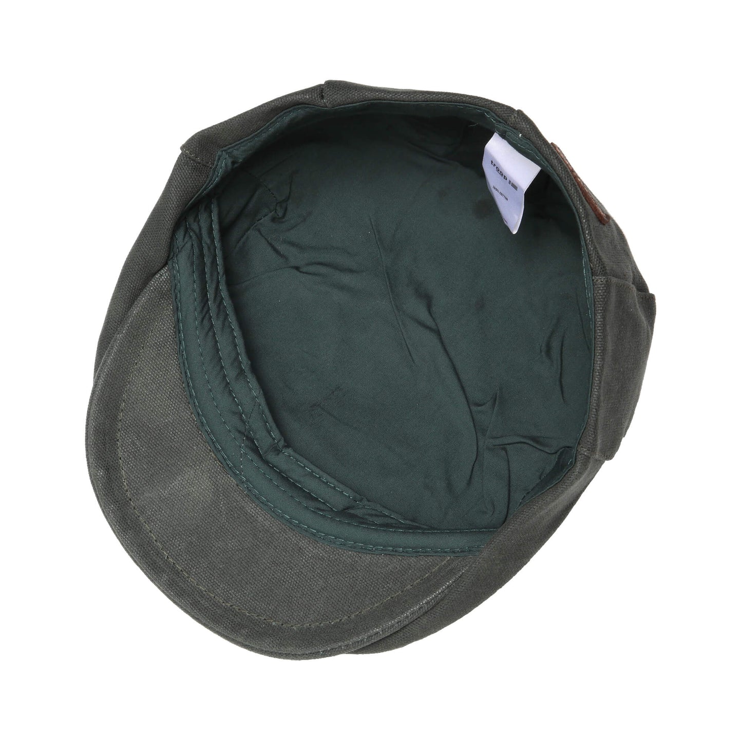 Troop London Waxed Canvas Shelby Newsboy Cap