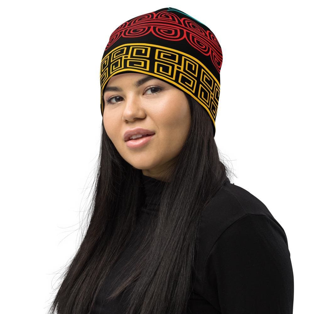 Uniquely You Beanie Hat - Multicolor Slouchy Beanie - Unisex
