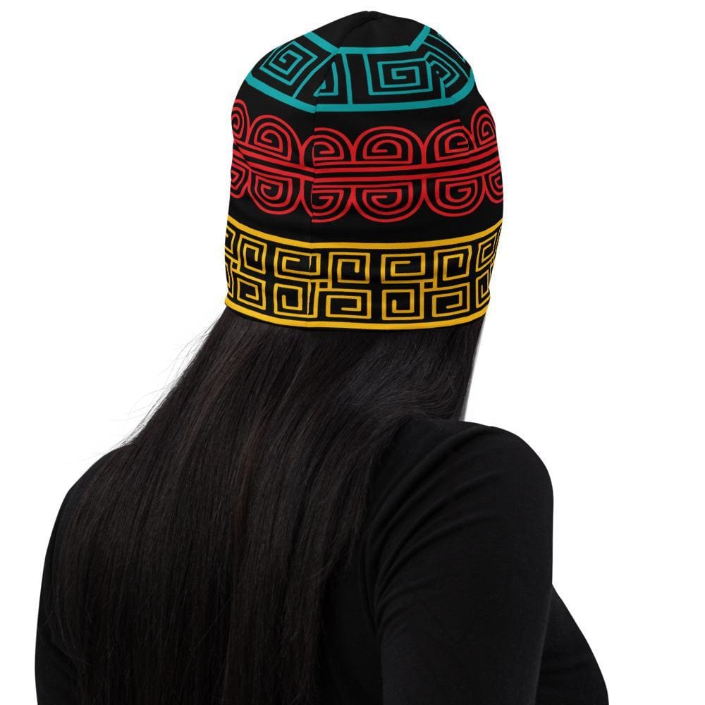 Uniquely You Beanie Hat - Multicolor Slouchy Beanie - Unisex