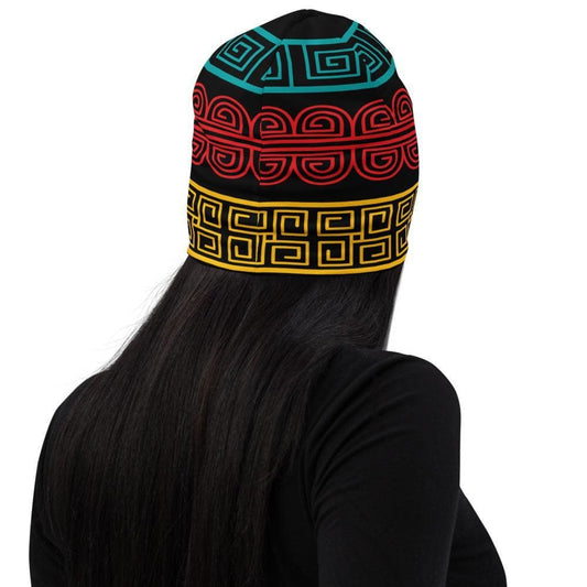 Uniquely You Beanie Hat - Multicolor Slouchy Beanie - Unisex