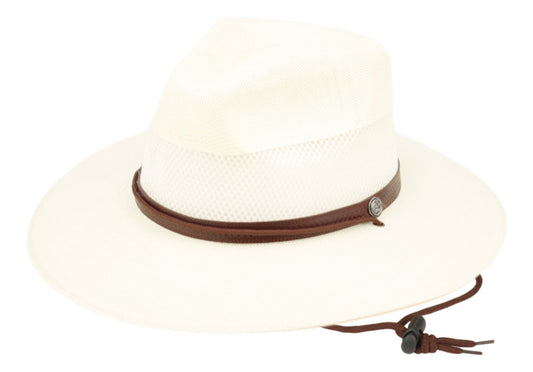 Panama| Straw Hat w/ Leather Band