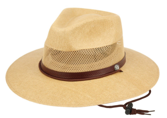 Panama| Straw Hat w/ Leather Band