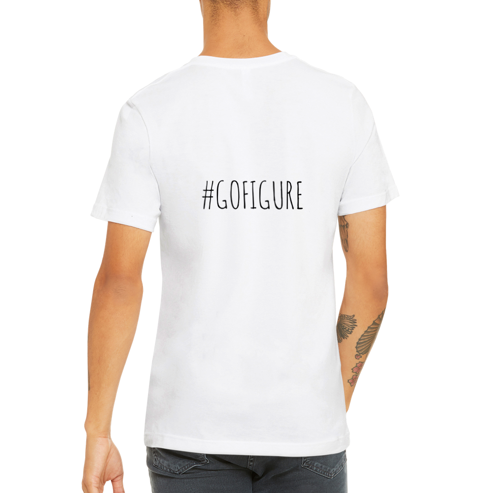 Premium Unisex Rasheed Sanook White Crewneck T-shirt